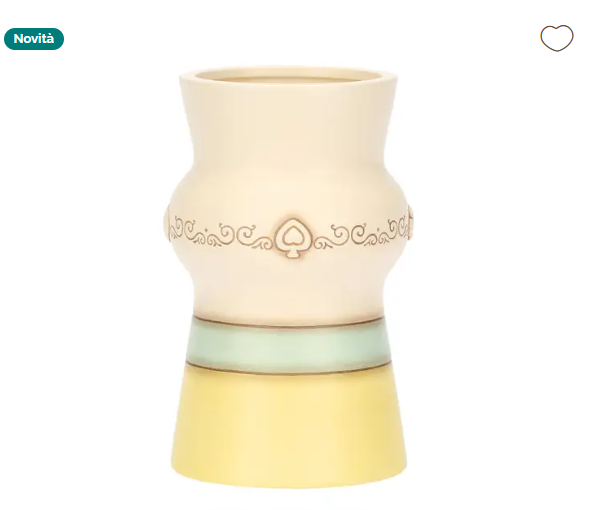 THUN - Vaso in ceramica Incanto di Primavera bianco medio