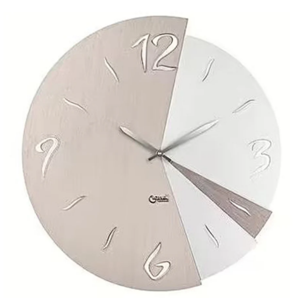 orologio da parete quarzo tortora perla di Lowell
