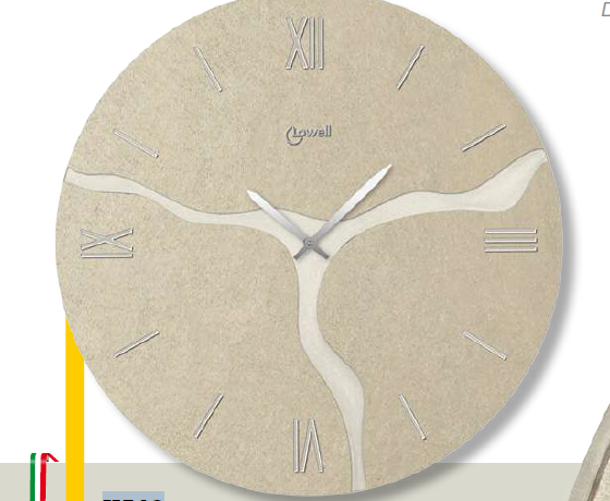 orologio da parete strappo tortora Lowell