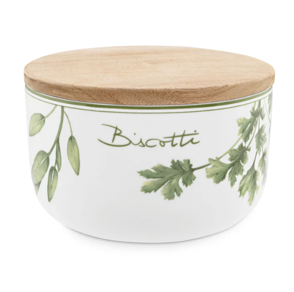Biscottiera Coltivia La Porcellana Bianca