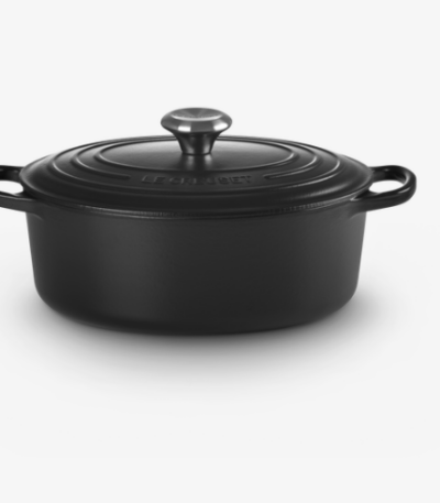 Cocotte ovale evolution 33 nero LE CREUSET