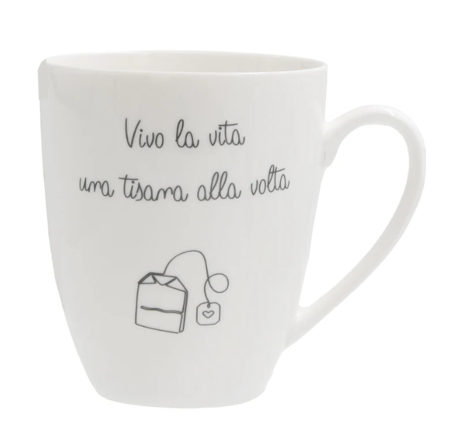 Mug Buonanotte Gli Onesti La Porcellana bianca (1) Mug Buonanotte Gli Onesti La Porcellana bianca