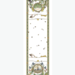 Runner 50x170cm Bunny Garden Tessitura Toscana