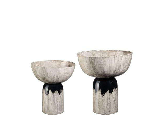 Cache pot Set 2 pezzi L'oca Nera