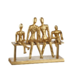 Scultura ricordo di famiglia L'oca nera