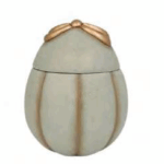 THUN - Scatola a forma di uovo in ceramica Incanto di Pasqua, media