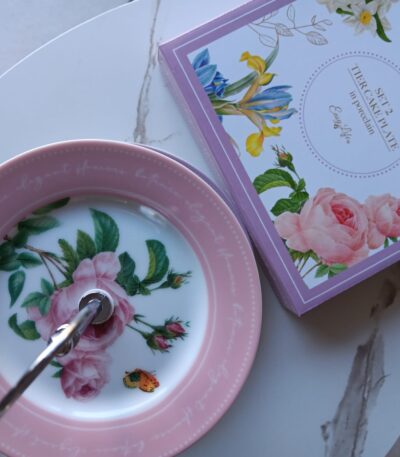 Alzata torta a due piani "Royal Blossom" Easy life
