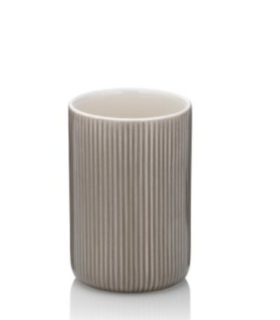 Bicchiere Ava grigio pietra Kela