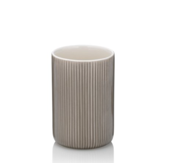 Bicchiere Ava grigio pietra Kela