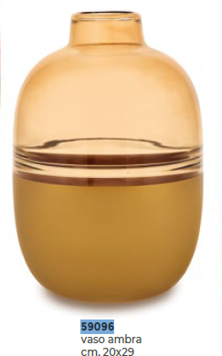 Vaso chimera 20x29 Fade ambra