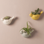 THUN - Cachepot da parete uccellino Eleganza Esotica