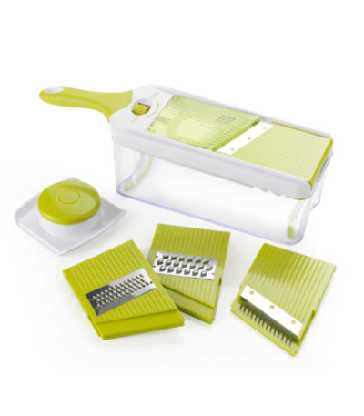 Mandolina regolabile verde abs Brandani