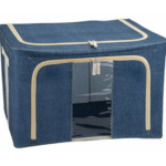 Scatola cambio stagione 50x40xh22 blu jeans