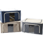 Scatola cambio stagione 50x40xh.28 grigio jeans