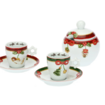 THUN - Set 2 tazzine e zuccheriera Magico Natale