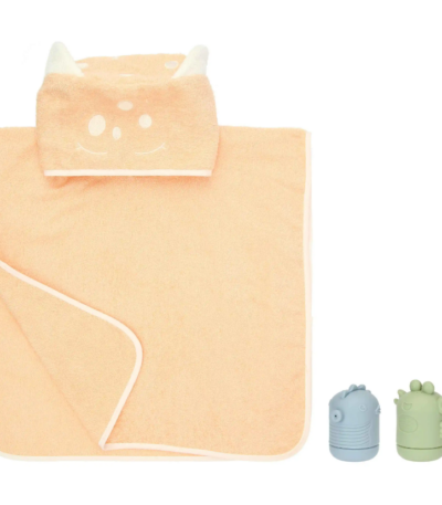 THUN - Set poncho e giochi in silicone Baby Summer