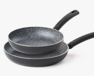 Set 2 padelle ø24 e ø28 grigio