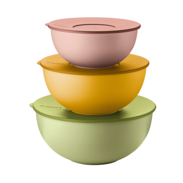Set 3 contenitori con coperchio Guzzini