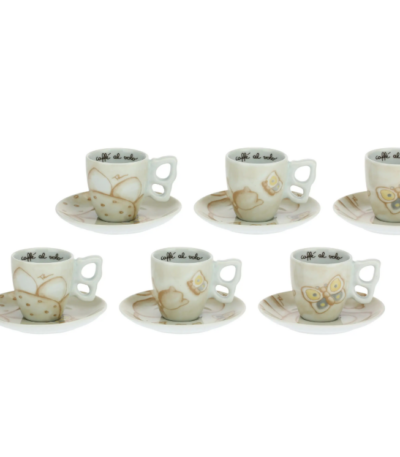 THUN - ELEGANCE SET 6 TAZZINE CON PIATTINO