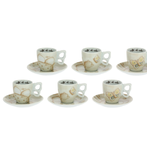 THUN - ELEGANCE SET 6 TAZZINE CON PIATTINO