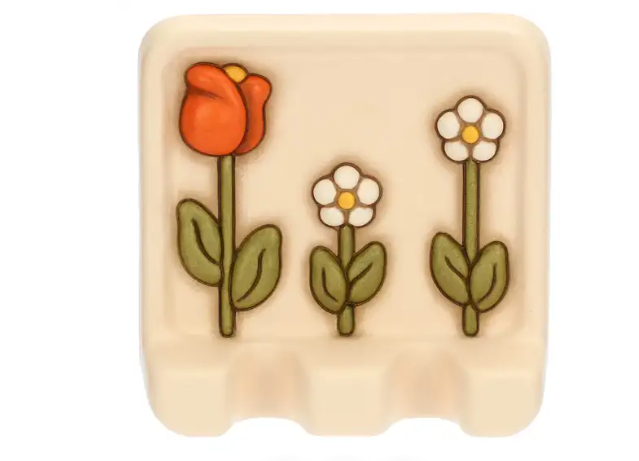THUN - POGGIAMESTOLI TRIPLO IN CERAMICA HAPPY COUNTRY (3) THUN - POGGIAMESTOLI TRIPLO IN CERAMICA HAPPY COUNTRY