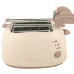 Tostapane Elettrico con Pinze Champagne