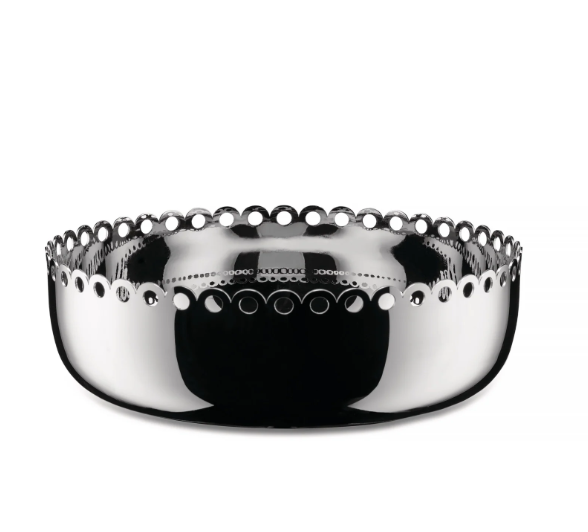 Edges cestino inox 21 cm Alessi