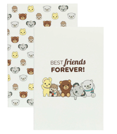 thun - Set 2 notebooks Teddy Friends