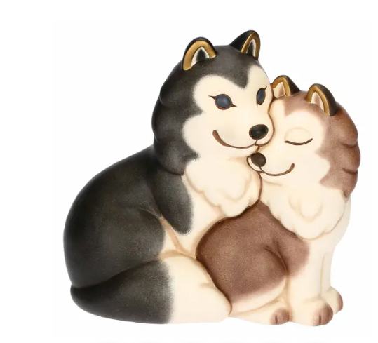 Screenshot 2026-08-13 090342 THUN - Coppia Husky Polo e Alaska in ceramica - immagine 1