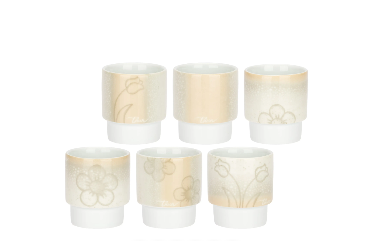 THUN - SET 6 CAFFEINI PURE ELEGANCE (6) THUN - SET 6 CAFFEINI PURE ELEGANCE