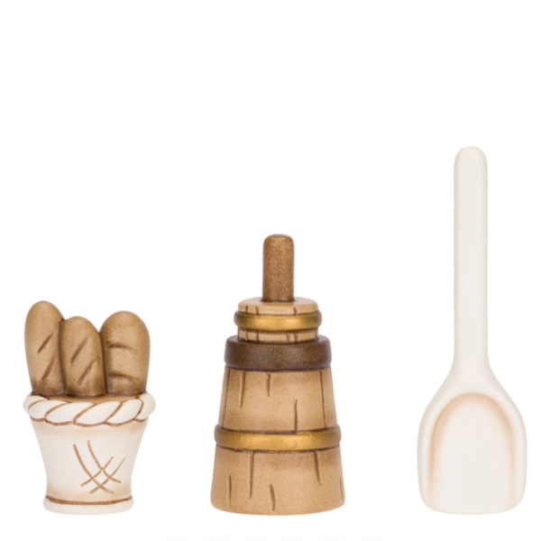 set 3 pz fornaio