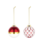 ALESSI- delight Palla di Natale set da 3