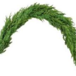 GHIRLANDA PINO STELLATO VERDE EFFETTO MOBIDO