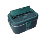 Lunch box termica con posate borsa e contenitore inox