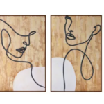 Quadro con cornice 80x120 cm