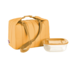 Set borsa termica con contenitore gialla di Guzzini