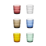 Set 6 bicchieri multicolor bassi Guzzini