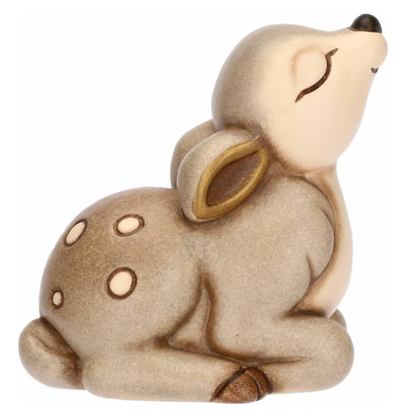 THUN - MINI ANIMALE CERBIATTO IN CERAMICA