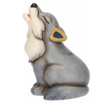 THUN - MINI ANIMALE LUPO IN CERAMICA