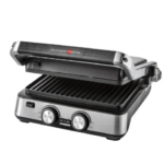 Grill apribile con doppia piastra antiaderente