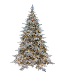 Albero di Natale St. Moritz innevato 4000 led h. 240 cm