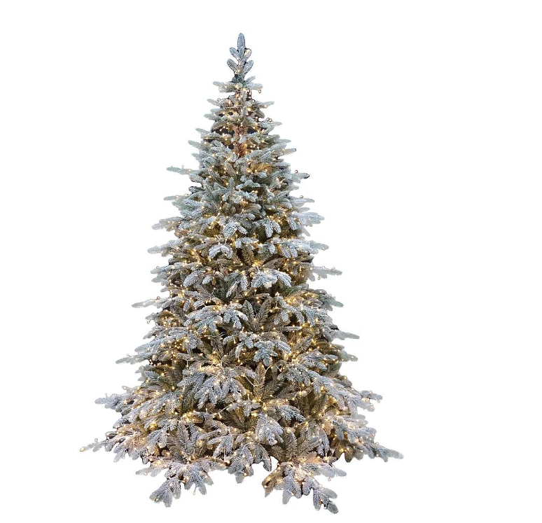 Albero di Natale St. Moritz innevato 4000 led h. 240 cm Albero di Natale St. Moritz innevato 4000 led h. 240 cm