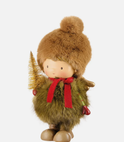 BAMBINO CON ALBERO 12X9X22H