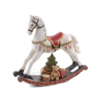 Cavallo a dondolo in resina