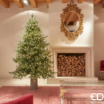EDG – Albero di Natale Pino Luxury Enzo De Gasperi, con 4000 led, altezza 210 cm