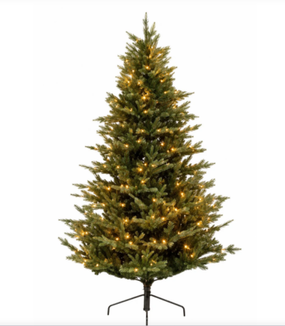 H.240 CM VERDE CON 4000 LUCI LED 67% PE 33% PVC 3318 RAMI CO