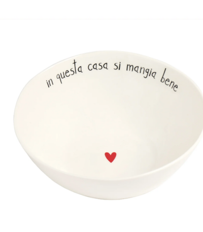 Insalatiera in questa casa si mangia bene