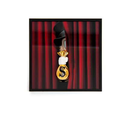 QUADRO MONEY BAG ON STAGE 20X20