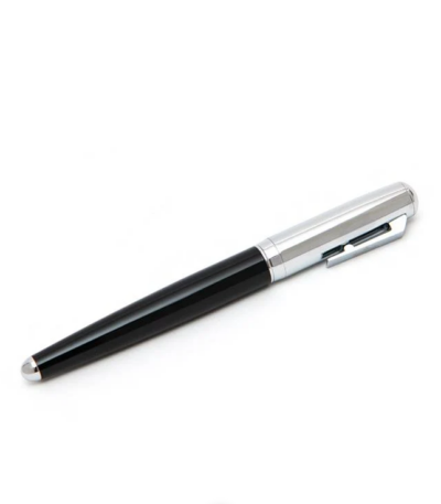 ROLLER PEN NERA E ARGENTO
