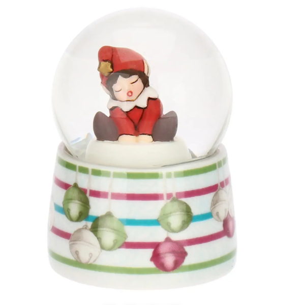 THUN - Boule de neige con elfo Birbo piccola